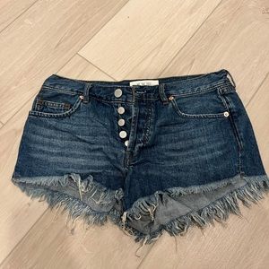 Free People Denim Shorts